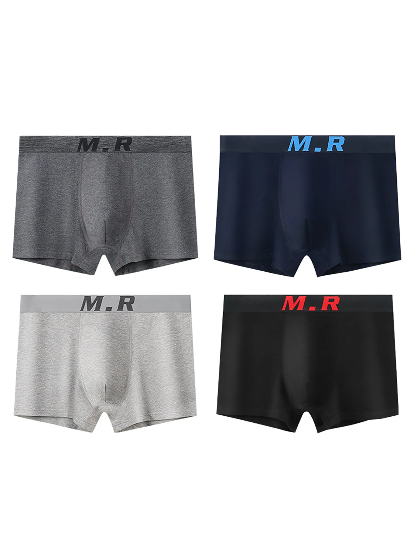 

4PCS men's boxers trend comfortable teen boxers