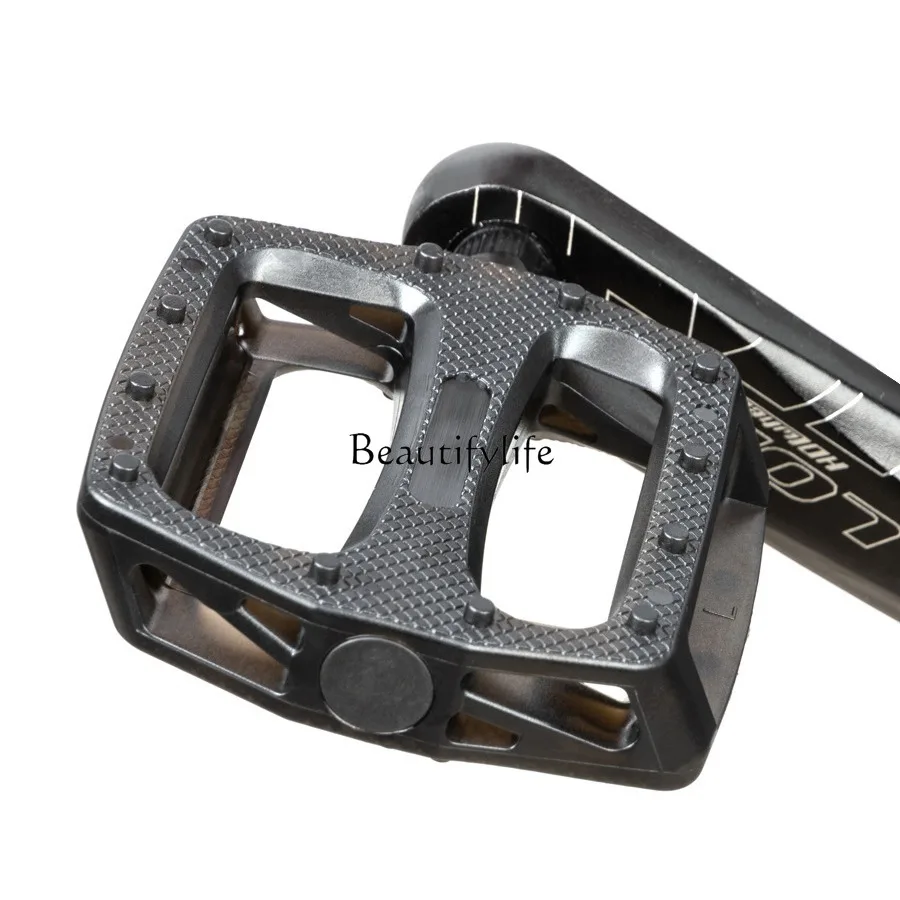 Bicycle Pedal Transparent Nylon Strap Reflector Spike Mountain Riding Pedal