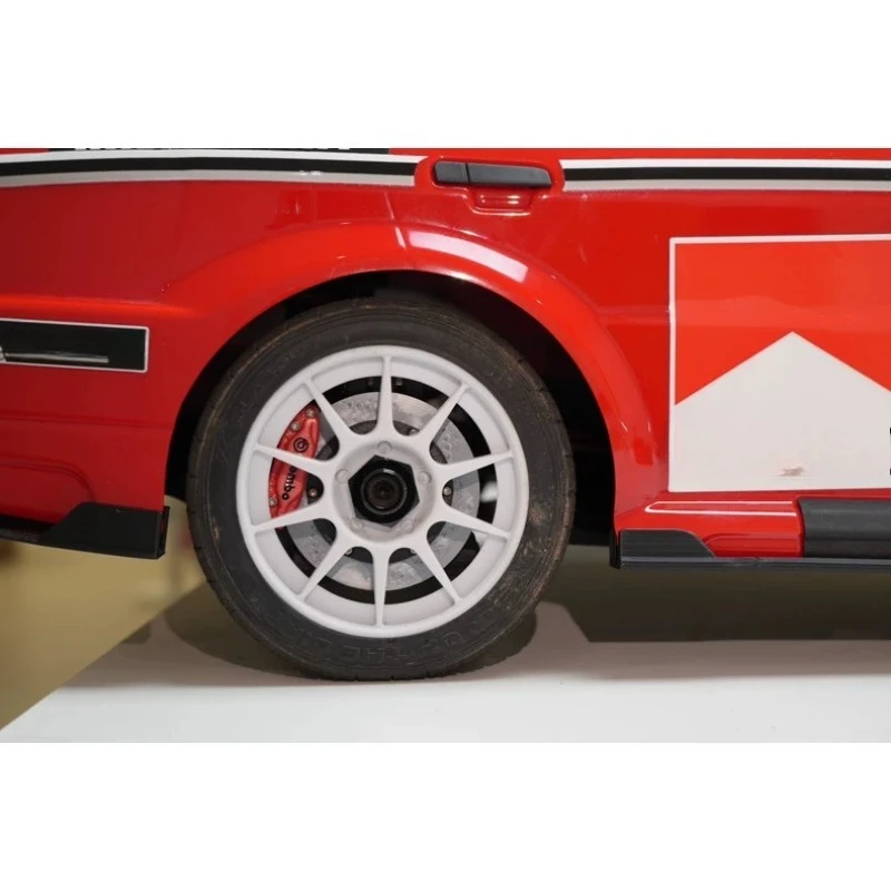 RLAARLO 1/7 Mitsubishi EVO Rally Slevo-07 RC Car Scale Brake Caliper Set, 3D Printed Dress-Up Parts No-Drill Bolt-On Accessories