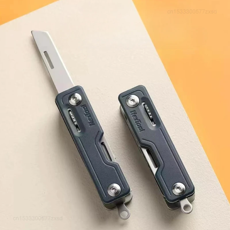 Youpin NexTool 10 IN 1 Mini Folding Pocket Knife Hand Tools Outdoor Survive Clip Sharp Cutter Opener Card Pin Home Tools