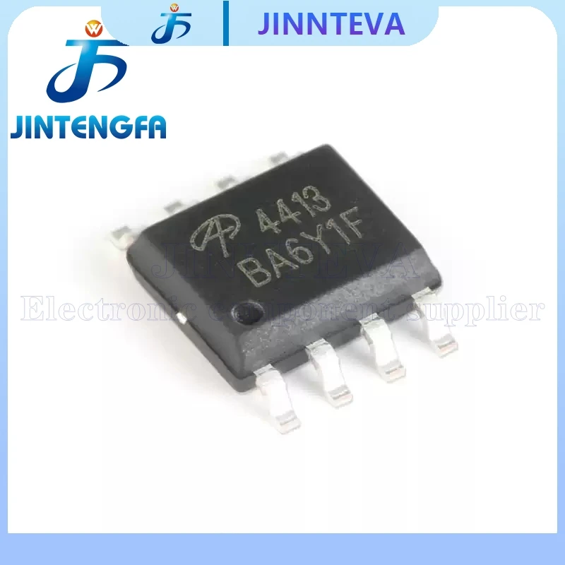 10PCS/Lot AO4413 4413 SOIC-8 30V 15A SMD IC P-Channel MOSFET JINNTEVA