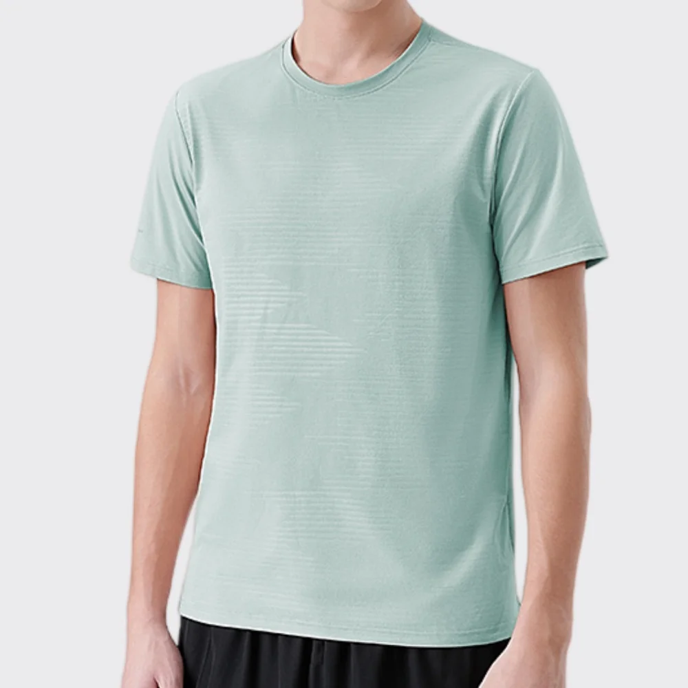 Fitness Running T-Shirt for Men Sport Tight Short Sleeve Quick Dry Breathable Workout Jogging Shirts Gym Sportswear Fitness Tops