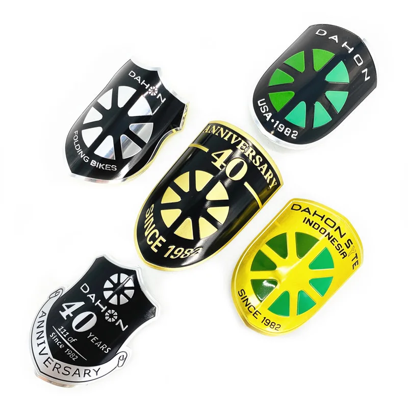 Bicycle Stickers For Dahon Folding Bike Aluminum Alloy Sticker Commemorative Decorative Accessories