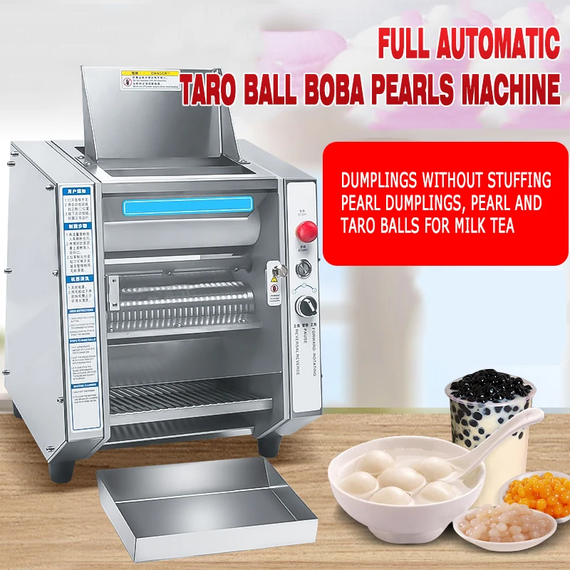 BEIJIAMEI Small Tabletop Automatic Taro Ball Sago Bubble Tea Tapioca Pearls Machine Dough Maker Industrial Boba Pearl Making