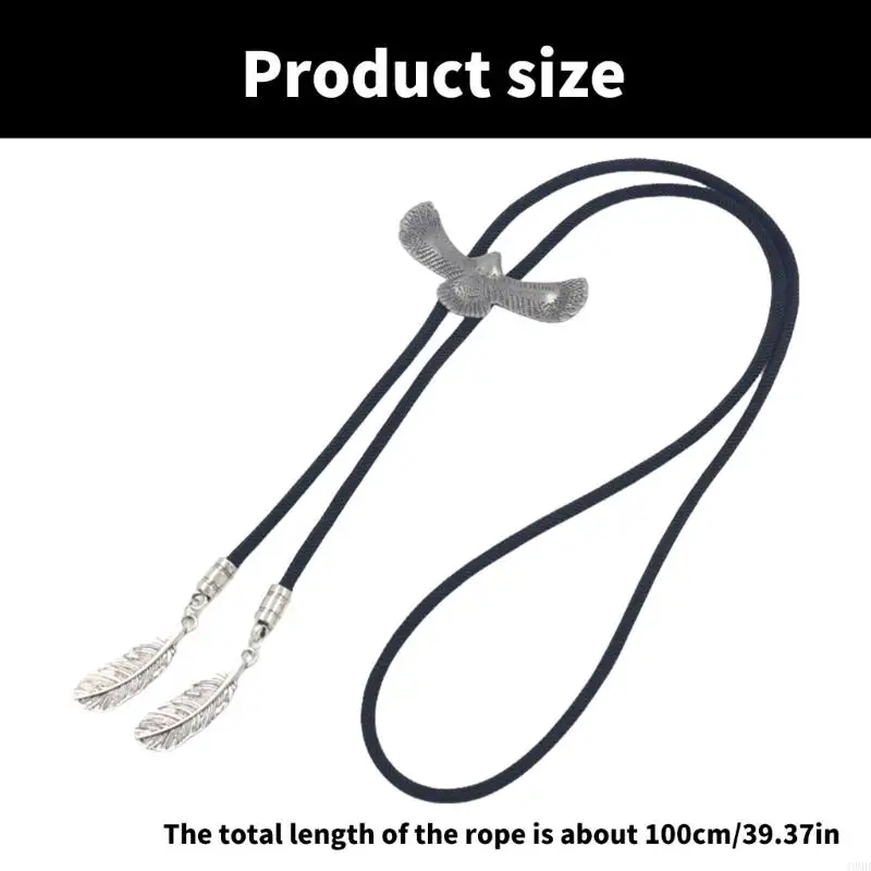 49md punk bleded Shoestring krawat bolo