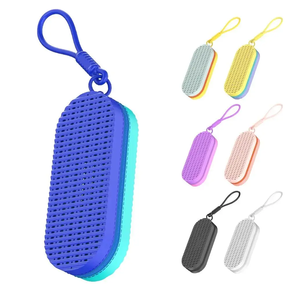 

Silicone Swimming Goggles Case Portable Soft Glasses Protection Box Breathable with Handle Glasses Storage Box