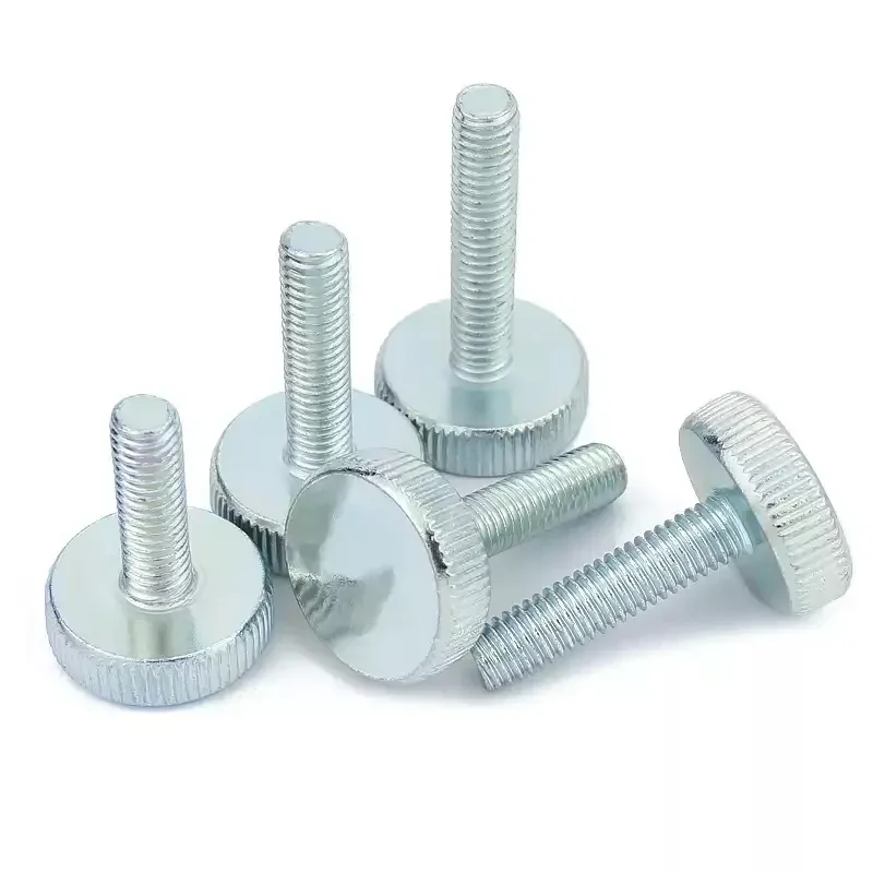 M3 M4 M5 M6 M8 M10 الكربون الصلب عريشة شقة رئيس اليد تشديد الإبهام المسمار ضبط Thumbscrew Toolless #3