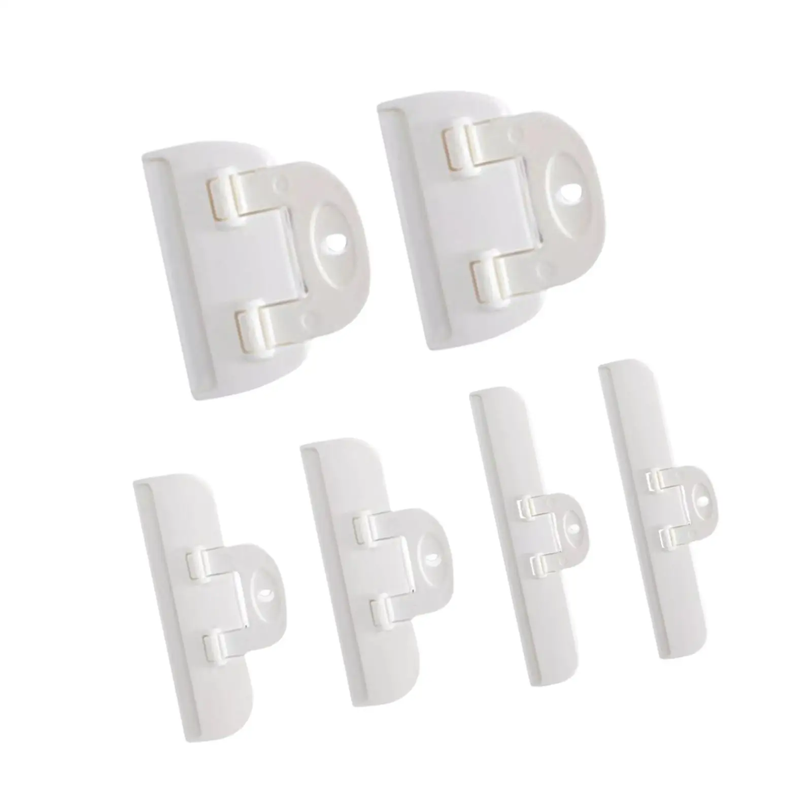 6x Chip Bag Clips Package Clips Food Clips for Bags for Office Bakery Home