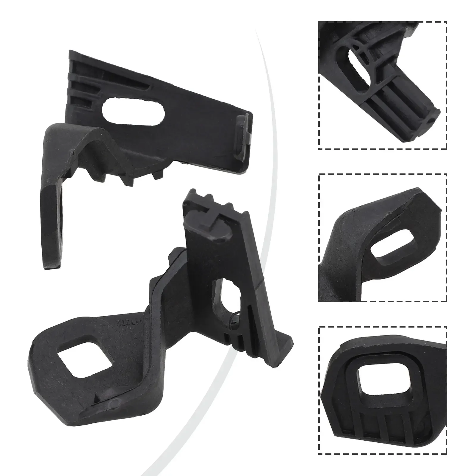 Headlight Bracket Compatible With For BMW F20 F21 F22 F87 M2 Set Of 2 With OEM Numbers 51647273066 51647273065