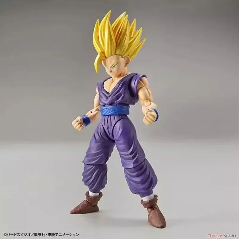 バンダイ-本物のドラゴンボールキット,スーパーサイヤ人2の息子悟飯のコレクタブルモデル,アニメのおもちゃ,フィギュアの上昇基準,在庫あり