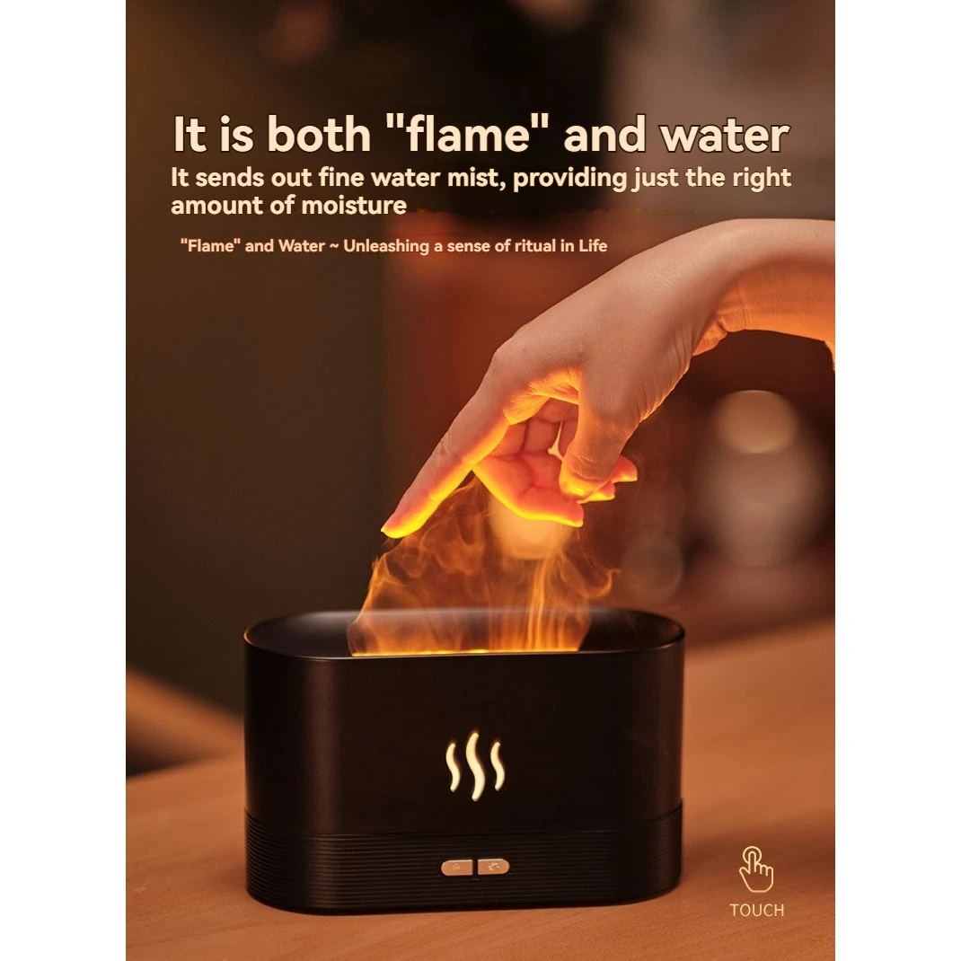Aromatherapy Enabled Compact Ultrasonic Humidifier-USB Powered, Ambient Night Light 2Pcs For Home