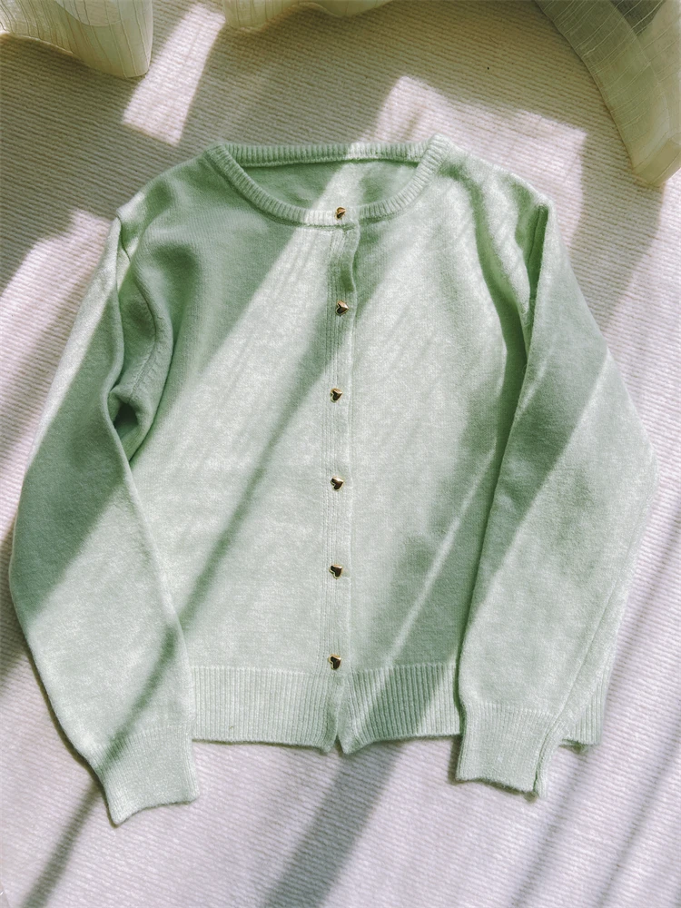 Spring Autumn New Fashion Casual Warm Nice Sweater Woman Female OL Yellow Sweater Women\'s Cardigan Cheap Wholesale Vy054