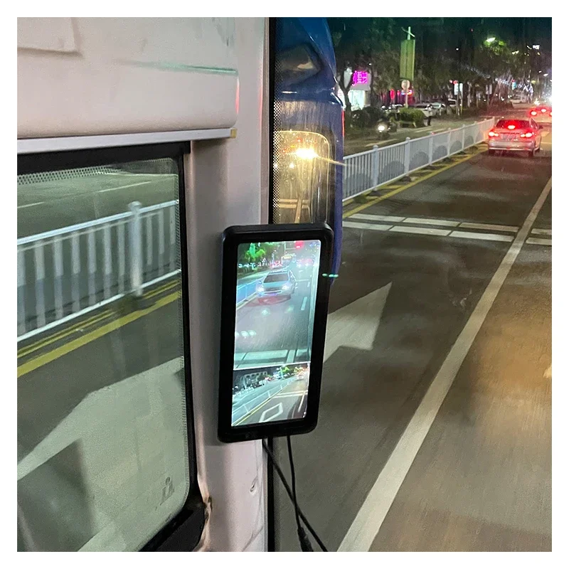 E24 R46 12.3 Inch IPS Split Screen 1080P Bus Truck Camera Side View Rear View E-Mirror Reversing Monitor