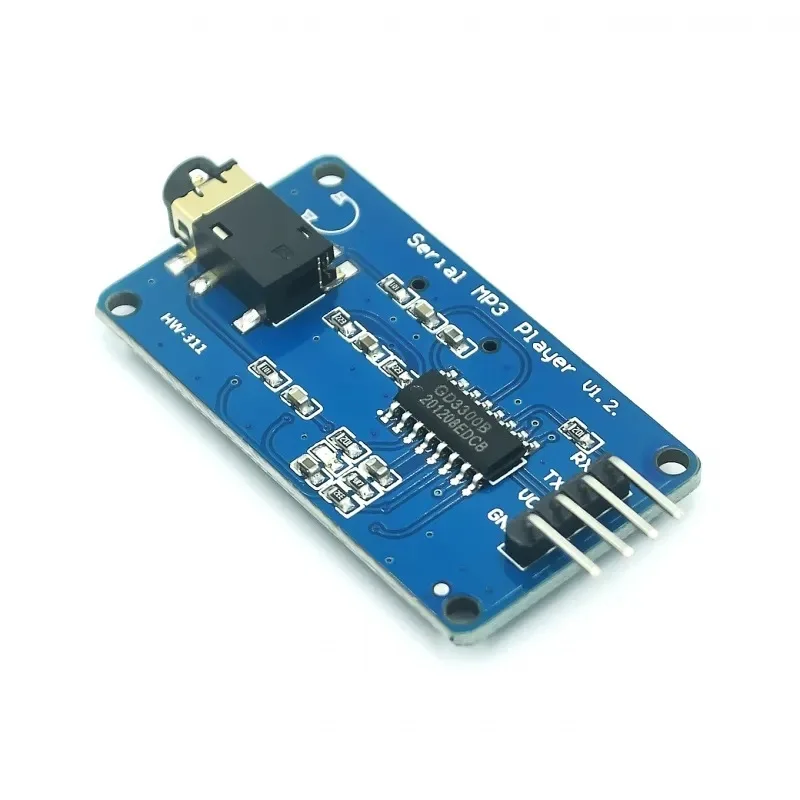 YX5600 compatível com YX5300 UART TTL serial MP3 Music Player Módulo Micro SD