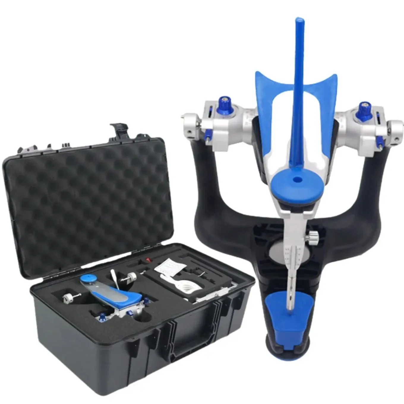 Dental Equipment Articulator Precision Carbon Fiber Dentistry Tool Dental Laboratory Full Adjustable Articulators Complete Kit