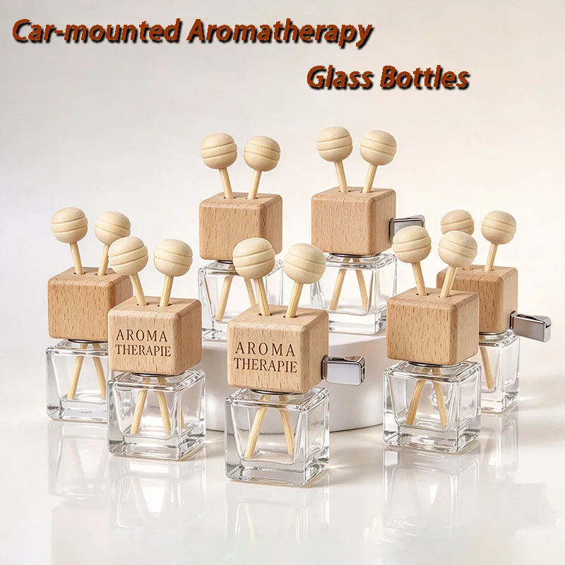 20/30/50PCS 8ml Empty Car Air Freshener Vent Perfume Bottle Aromatherapy Fragrance Essential Oil Auto Outlet Clip Diffusion Tool