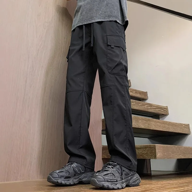American Fashion Brand Workwear Casual Pants for Men's Spring and Autumn 2025 New Loose Sports Straight Outdoor Charge Trousers