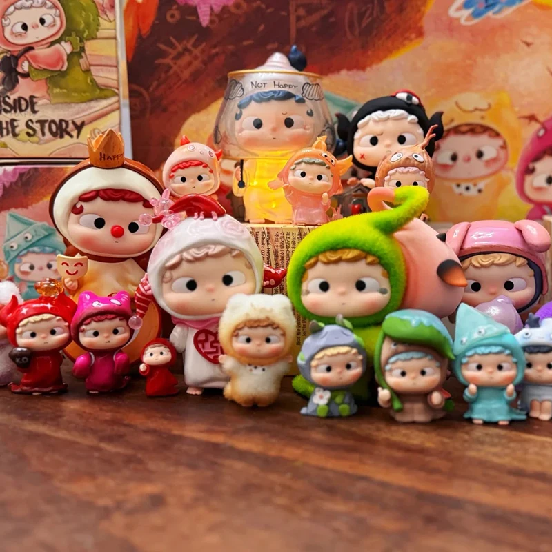 

Heyone OZAI мини-капюшон, приключение, милая глухая коробка с частицами, орнамент, новинка 2025, модная фигурка, подарок, незаменимый для коллекционеров