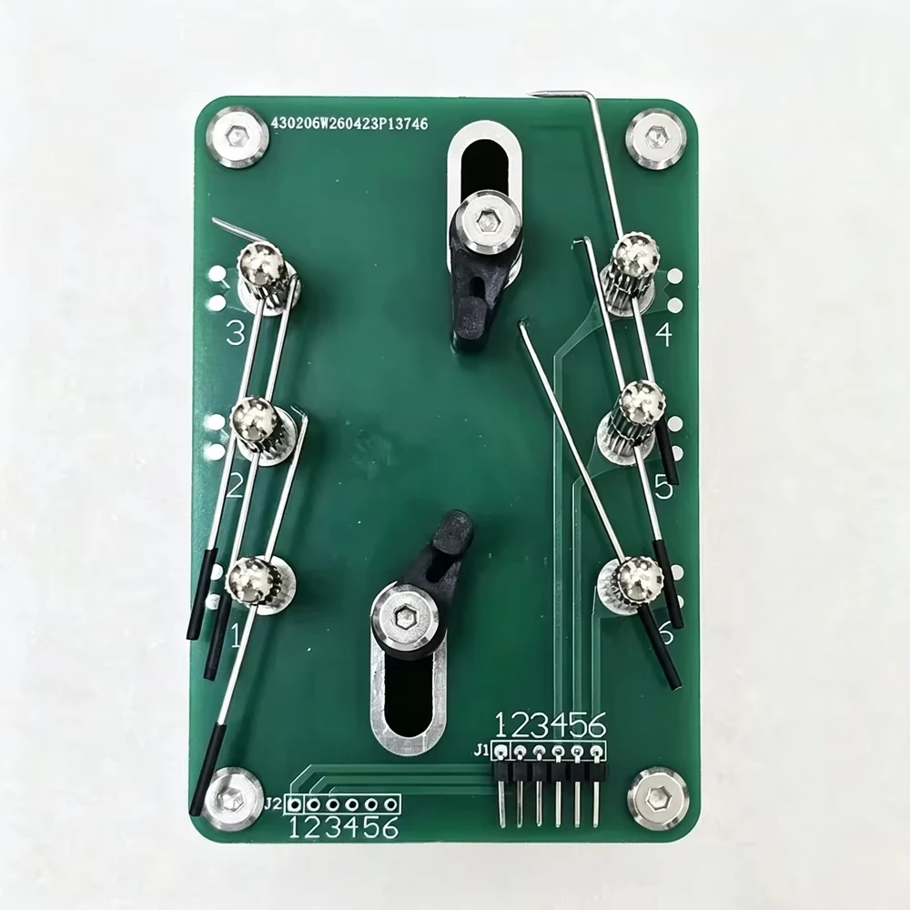 6 Points Pogo Pin Adjustable Test Jig Solder-Free Auto Key Fob PCB Reading Clip Universal LocksmithCarKeyRepairProgramming Tool