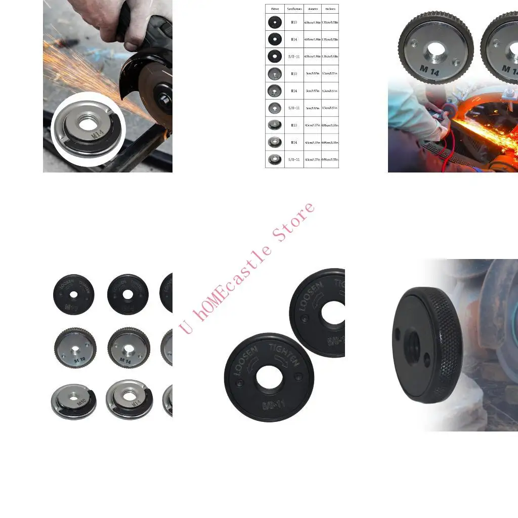 63HF Accuracy Engineered Flange For Secure Grinding Wheel Mounting No Tool Need