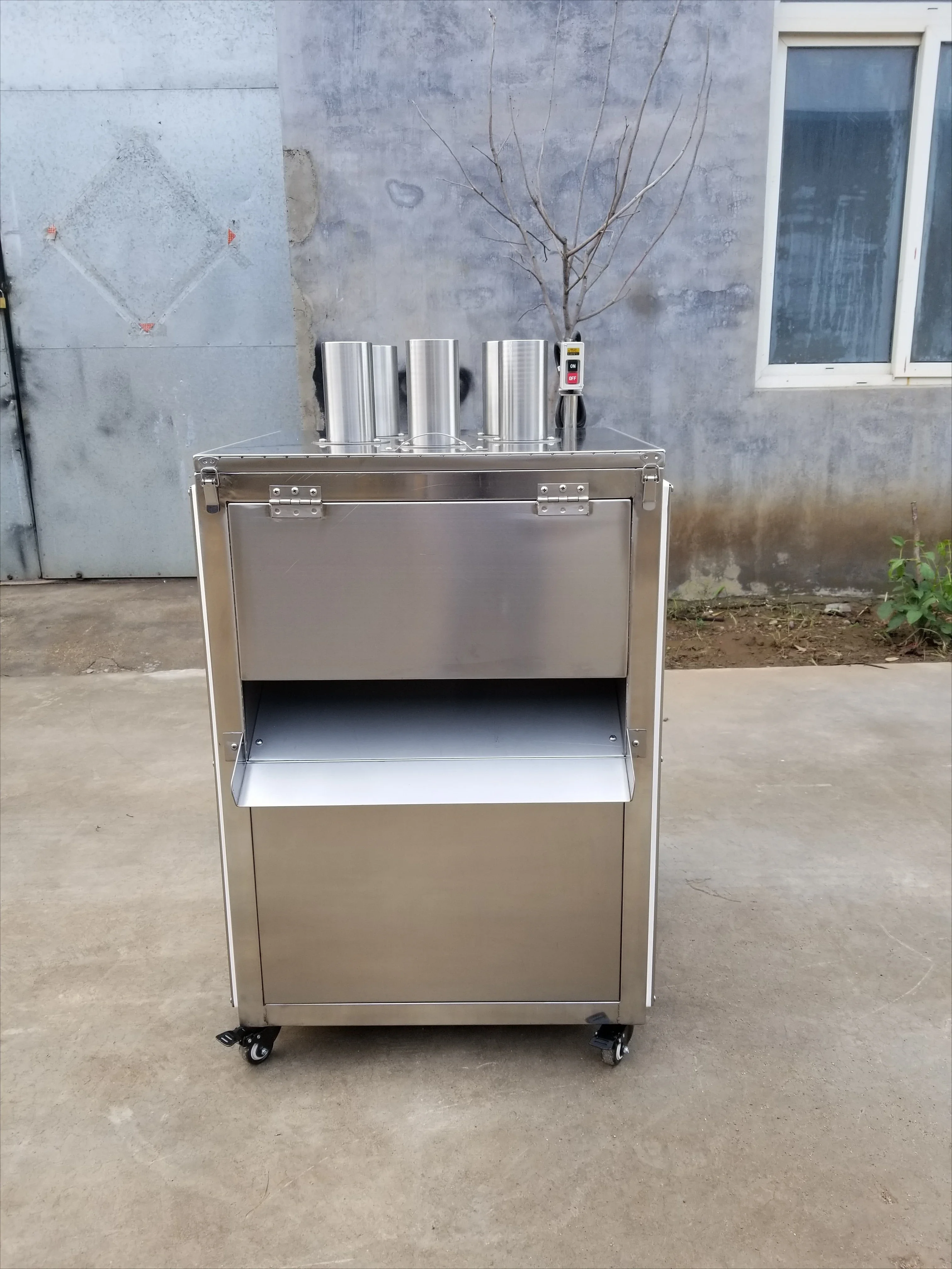Commercial Automatic Fresh Vegetables and Fruits Down Slicer for Potatoes