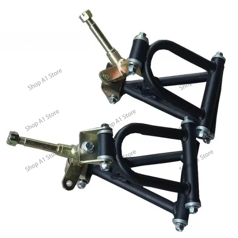 Homemade four-wheeler ATV motorcycle go-kart suspension modified accessories front rocker arm suspension claw steering knuckle