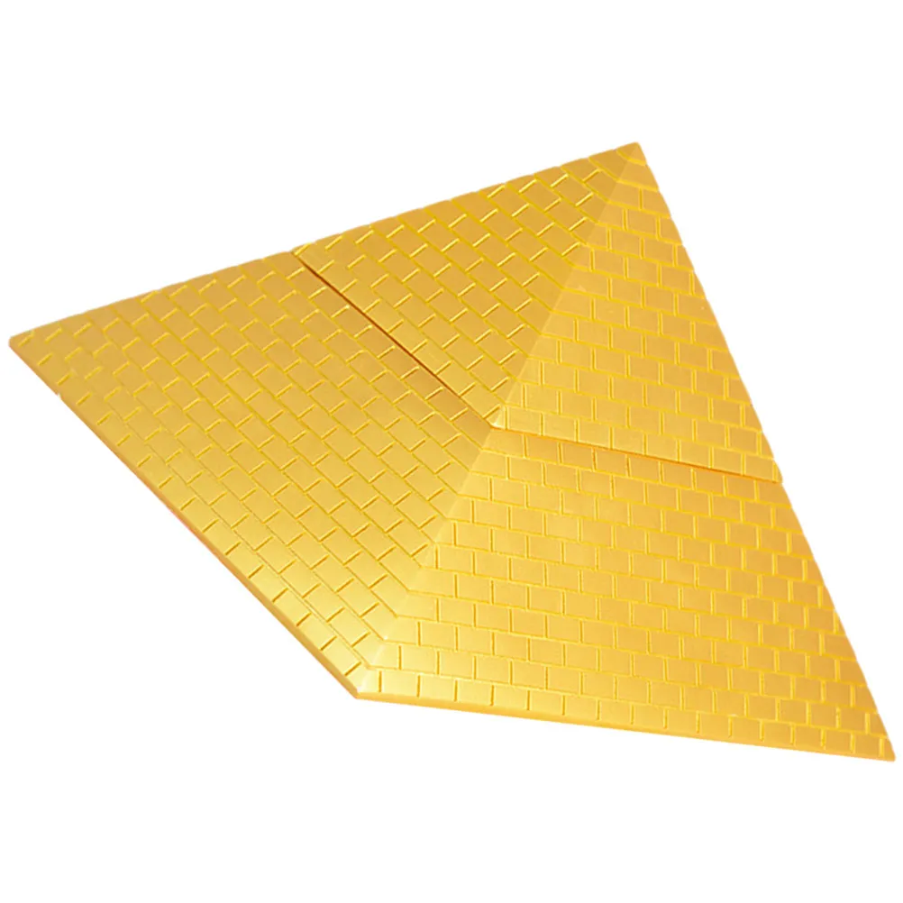 

Resin Craft Pyramid Delicate Openable Desktop Ornament Home Decor Exquisite Workmanship Beautiful Appearance Resin Craft Pyramid