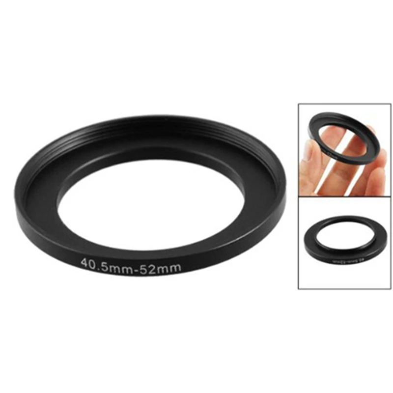 HFES Replacement 40.5Mm-52Mm Metal Filter Step Up Ring Adapter For Camera & 52Mm-62Mm 52Mm To 62Mm Black Step Up Ring Adapter