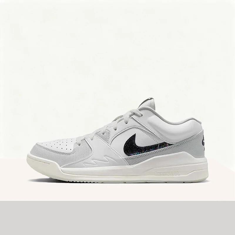 Nike Jordan Stadium90 Snake Year Limited Edition Cushioned Low-Top Retro Basketball Shoes for Men HV4092-100