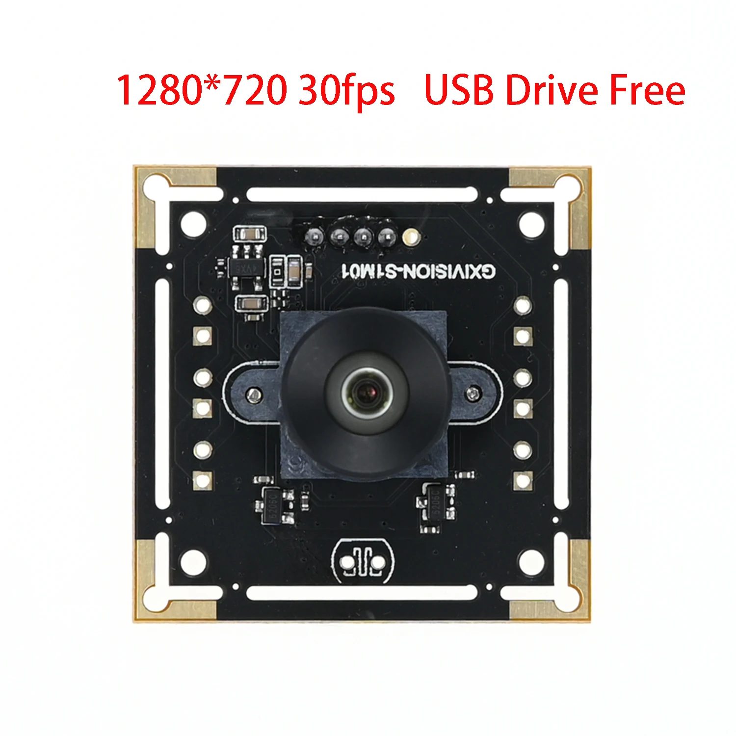 GXIVISION 1MP 720P USB Camera Module,MJPEG 1280x720 30FPS,Drive Free,Fixed Focus,For Android Windows Linux Raspberry Pi