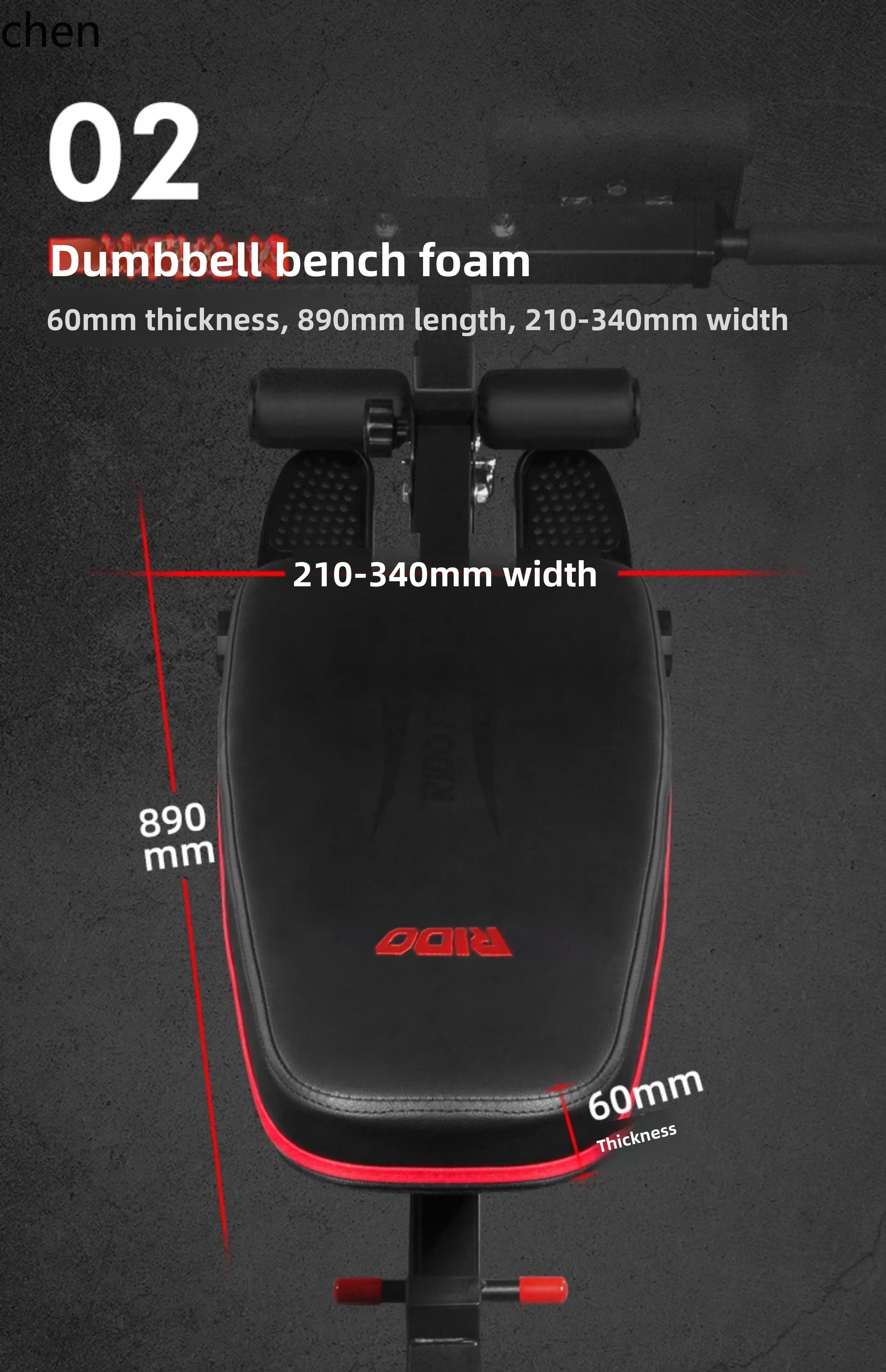 

QZT Multifunctional Dumbbell Bench Supine Board Home Fitness Bench Press Bench