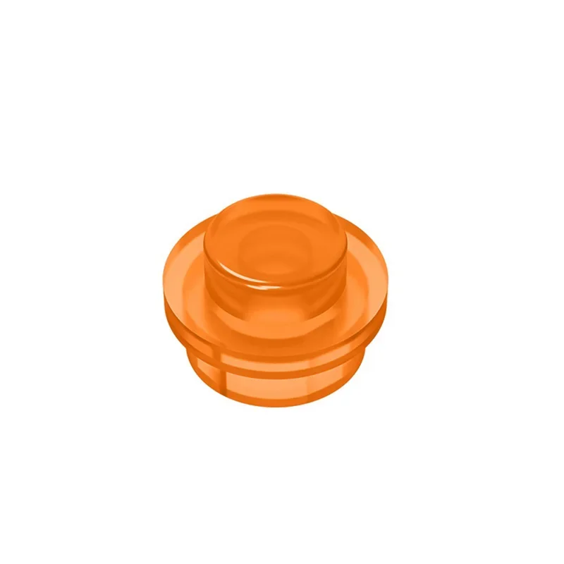 10Pcs MOC Parts 6141 30057 Plate Round 1 x 1 with Solid Stud Compatible Bricks DIY Assmble Building Blocks Particle Kid Toy