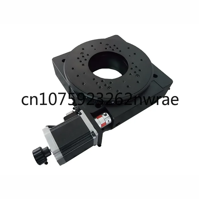 

PX110-200 high-precision electric rotary table, worm gear gyro rotary table indexing plate, diameter 200mm bearing 55kg