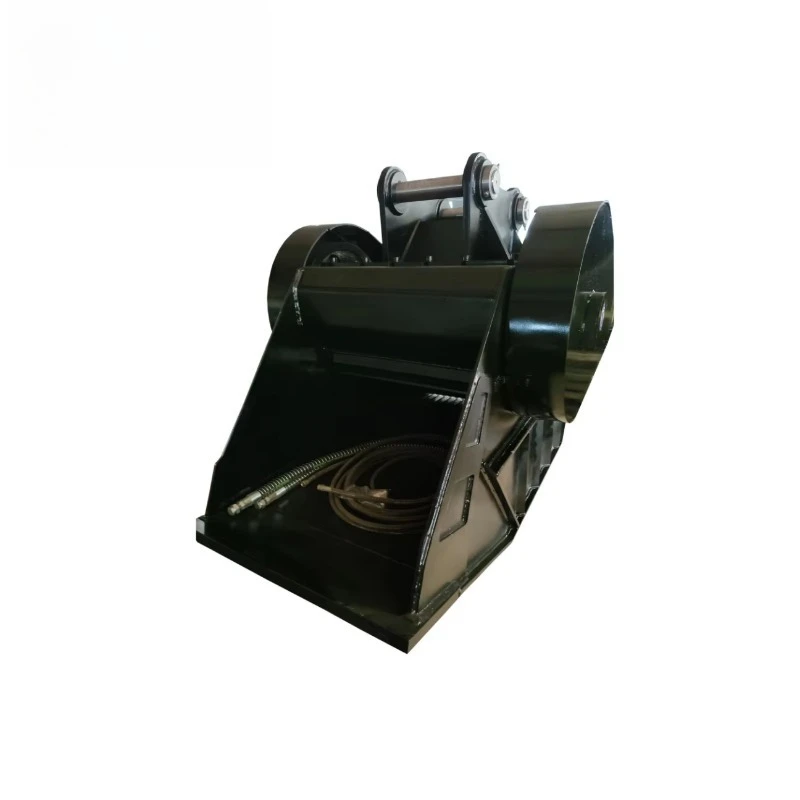 High Quality Excavator Crusher Bucket for Sale Used for Rock Crushing and Recycling Operations