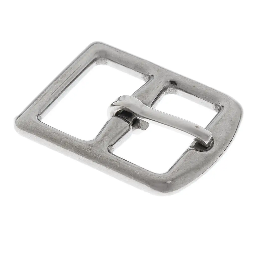 MagiDeal Stainless Steel Stirrup Belt Buckle 45mm x 35mm Stainless Steel Buckle for Horse Riding Stirrup Belt