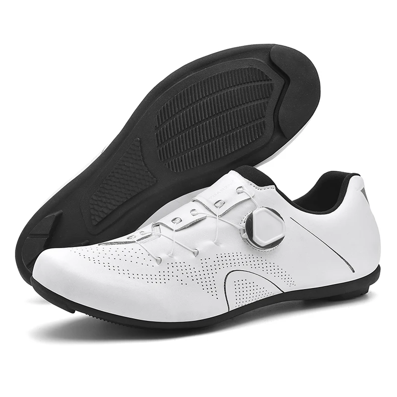 

Unisex Road Bicycle Shoes Men Cycling Sneaker Mtb Clits Route Cleat Dirt Bike Speed Flat Sports Racing Women Spd Pedal