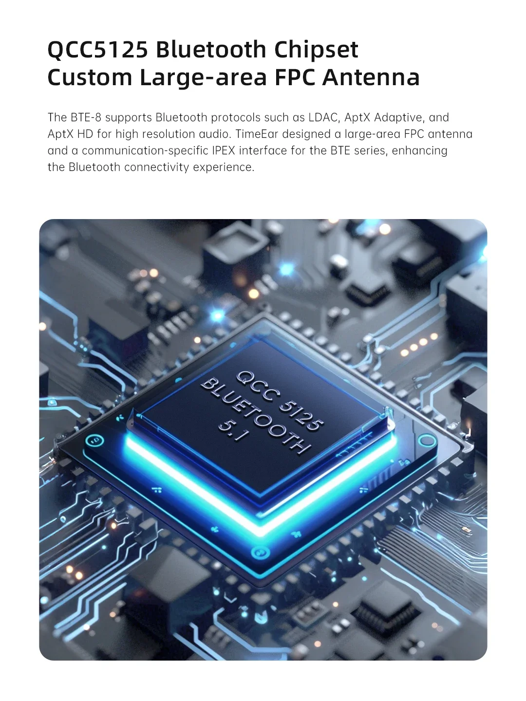 TimeEar BTE-8 Bluetooth HIFI Headphone Amplifier Mini DAC AMPDual CS43131 Headphone Power Amplifier Portable Customize For Music - Image 6