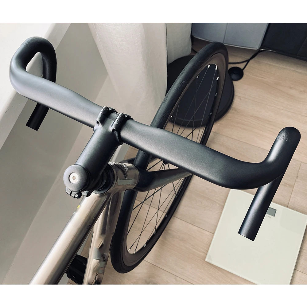 No logo 31.8 Handlebar 380/400/420/440mm RXL SL Road Bike Handlebar Ultralight Cycling Carbon Handlebar road bike Drop Bar Parts
