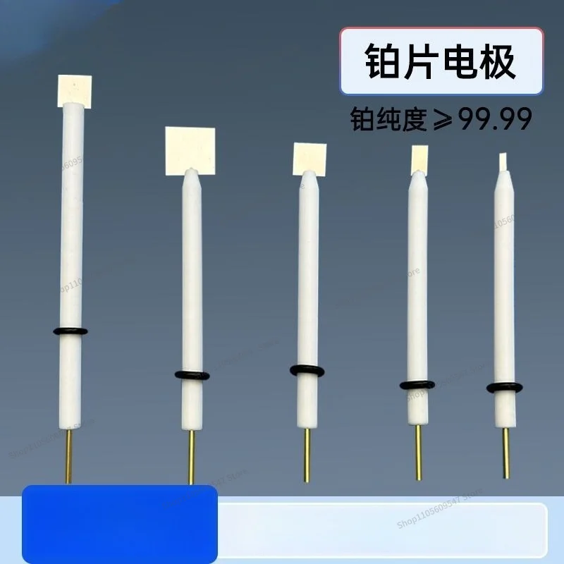 For Electrolytic Analysis Platinum Sheet Counter Electrode 10 * 10 * 0.1mm Working Pt Platinum Experiment Platinum Electrode