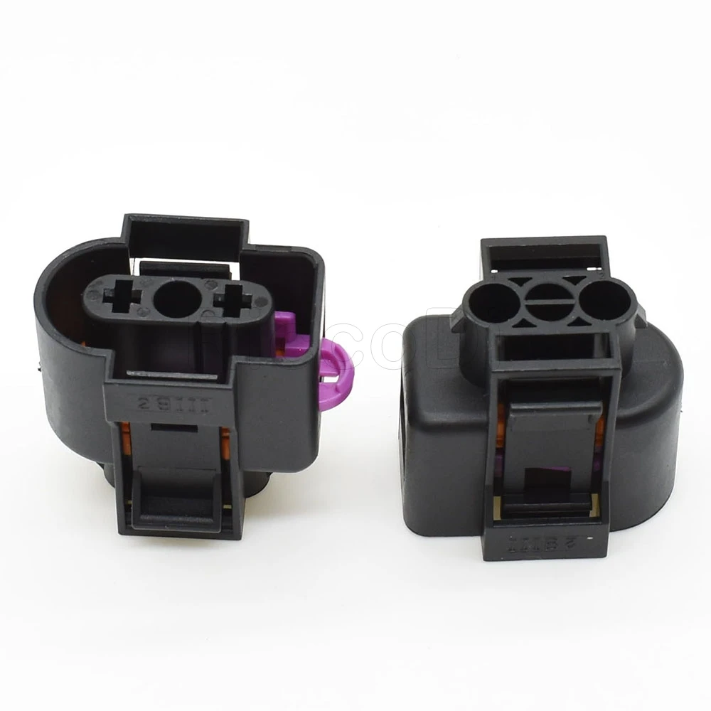 2 دبوس غسالة السائل الاستشعار التوصيل خزان المبرد خزان الاستشعار موصل مقاوم للمياه لشركة فولكس فاجن جيتا جولف أودي 1J0 973 202 1J 0973202