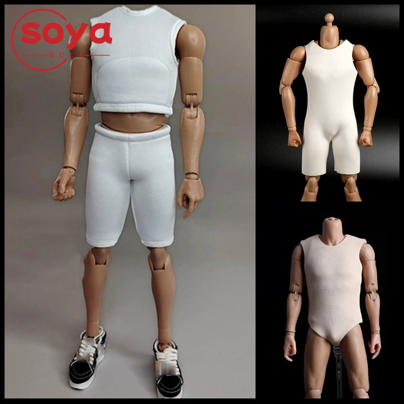 Model ubrań w skali 1/6, wzmacniający i pogrubiający, pasujący do 12-calowych figurek żołnierzy męskich.