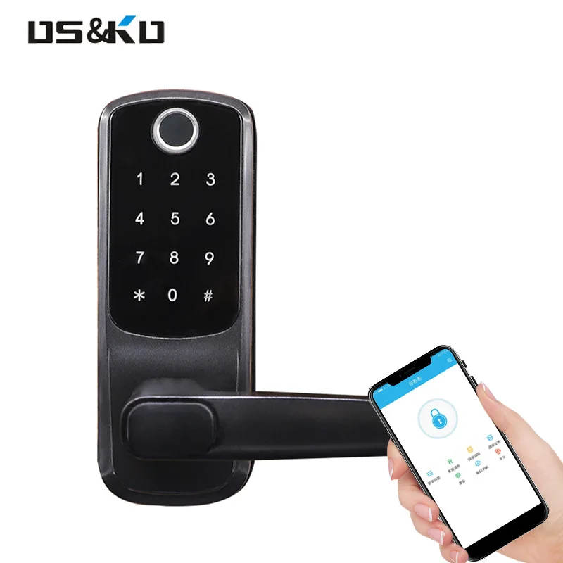 Imagem -05 - Electronic Spherical Wooden Door Lock Fingerprint lo Senha do Apartamento Pass Smart Door Household Wholesale