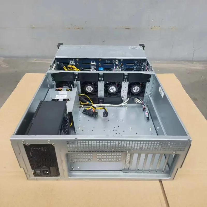 4U Industrial Storage Rack Case, 24‑Drive Positions, ATX Power Supply Bay, 12Gb Expandable HDD Backplane