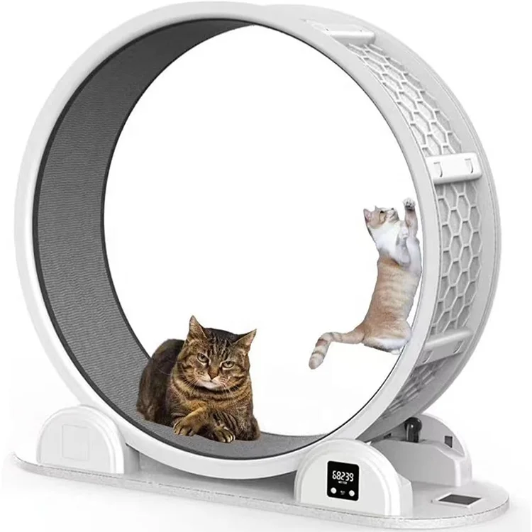 

Smart Cat Exercise Wheel Treadmill Pet Treadmill Cat Running Wheel for Longer Life Fitness Weight Loss Device