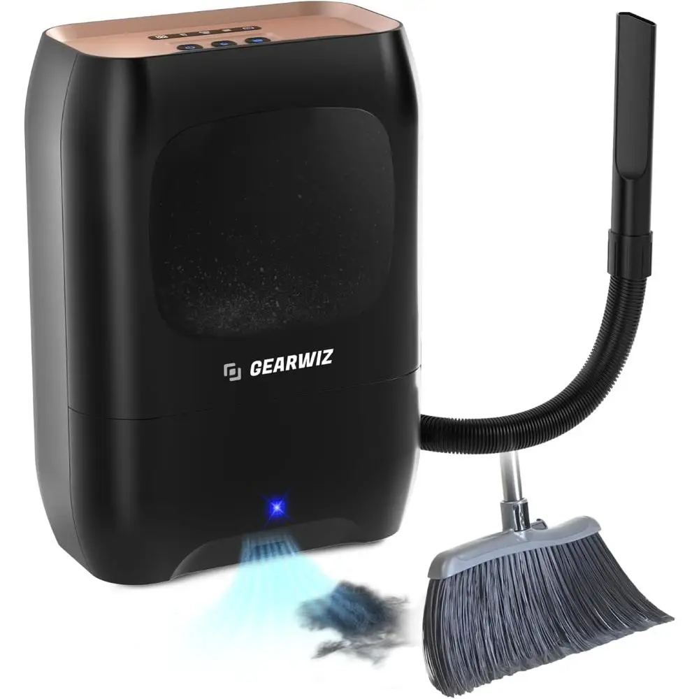 

TouchlAutomatic Electric Vacuum Dustpan with Nozzle Attachment – Hands-ree, Multi-e loor Cleaner or Proional Use