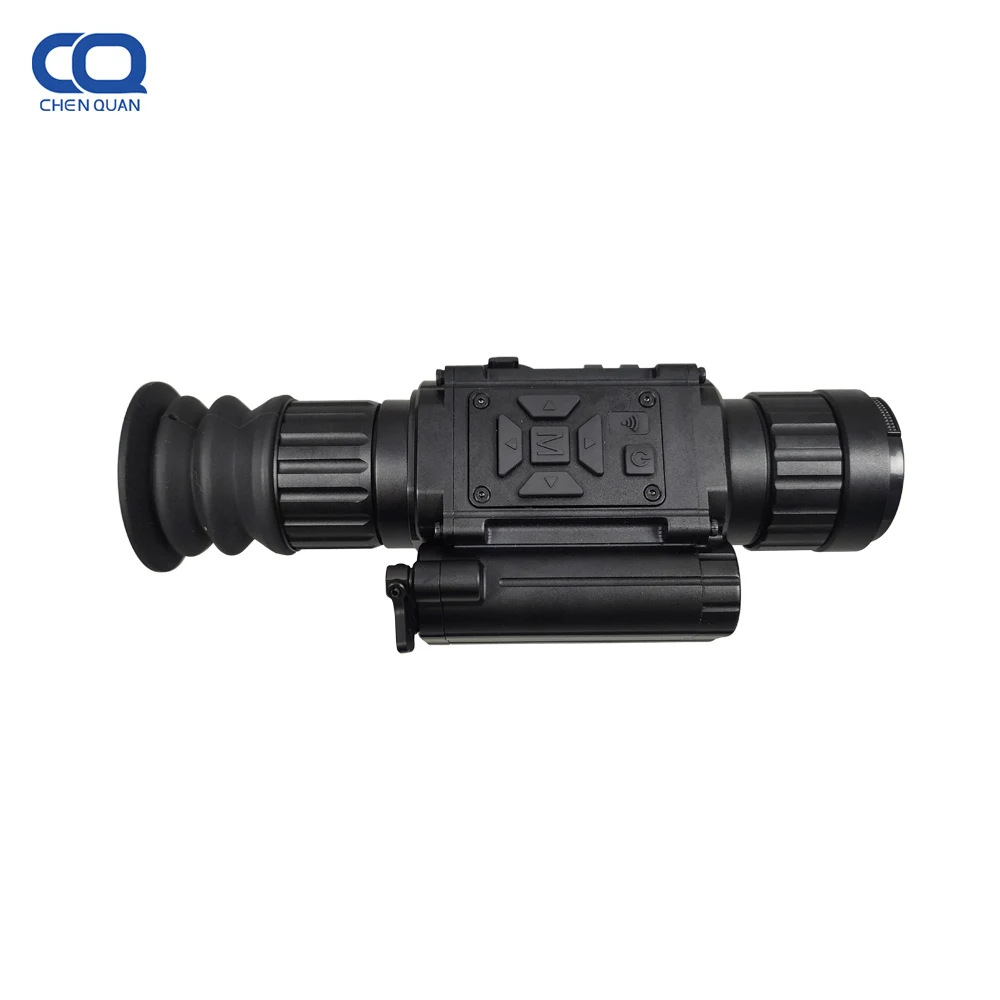 640X512 35mm IP67 800g Shock Resistance No Baffles Night Vision Hunting Thermal Sight Scope