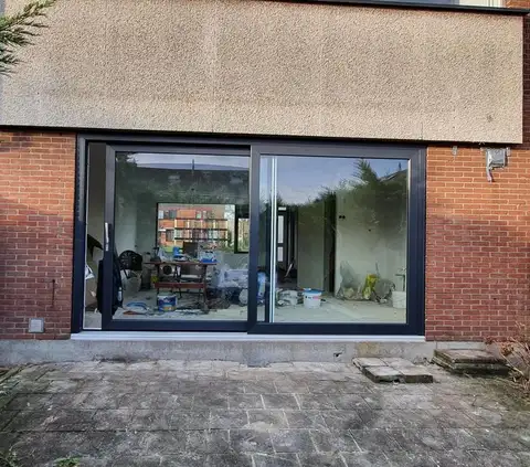 Factory Home Sliding Door Thermal Break Aluminum Sliding Doors Huricane Impact Interior Exterior House Patio Door Custom Size