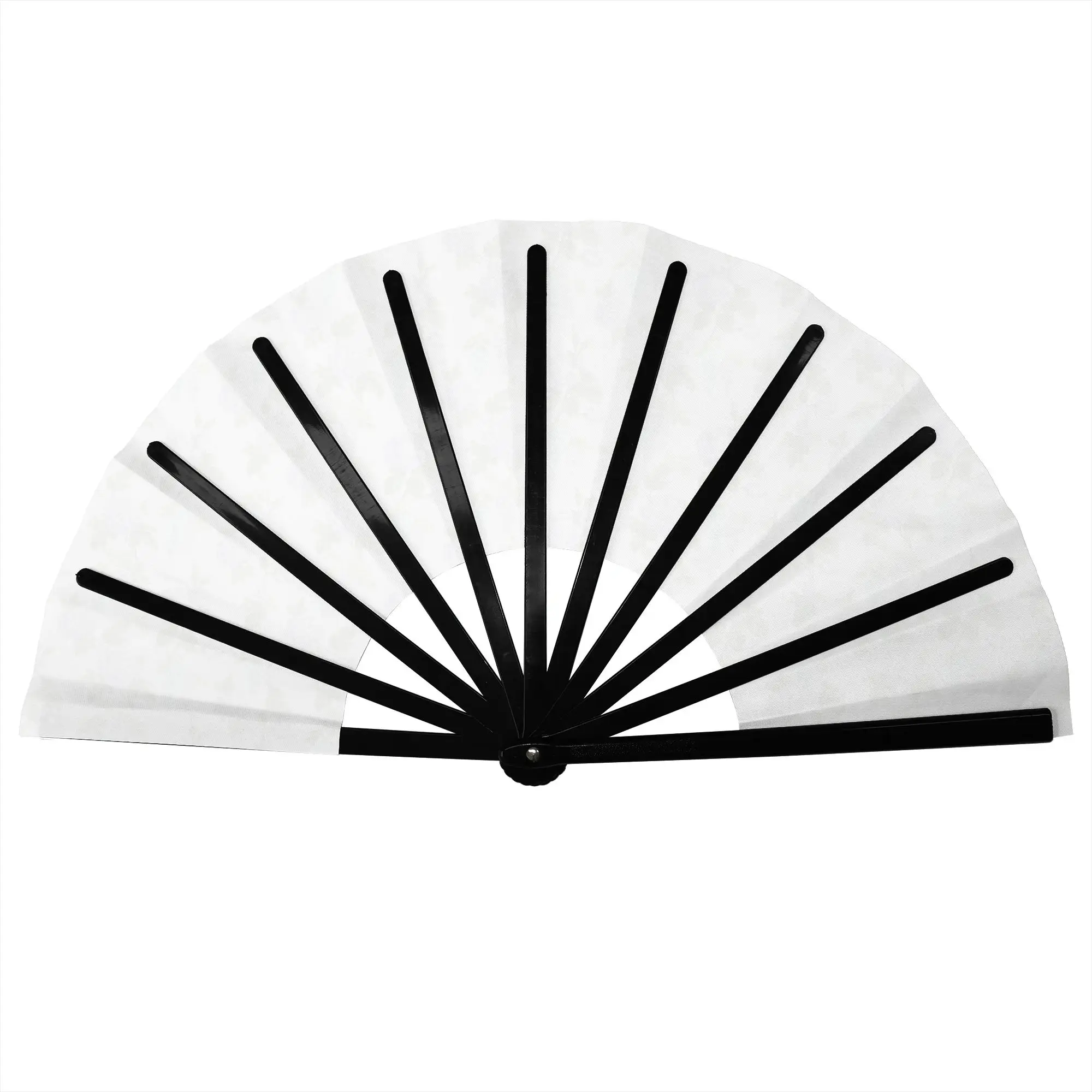 Custom Hydrangea Promotional Gift Hand Fan Party  Durable Folding Fans Unique Bulk Pack Fan