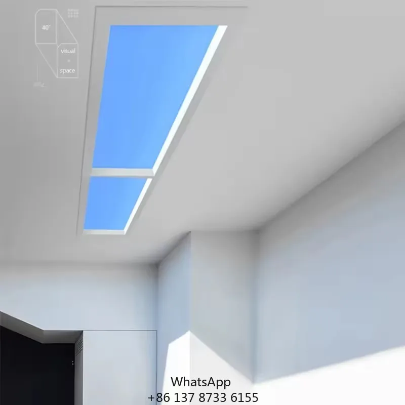 Artificial Sunlight Blue Sky Lamp Smart Home Lights Sky Clear Natural LED Sunshine Panel Google Home Smart Light
