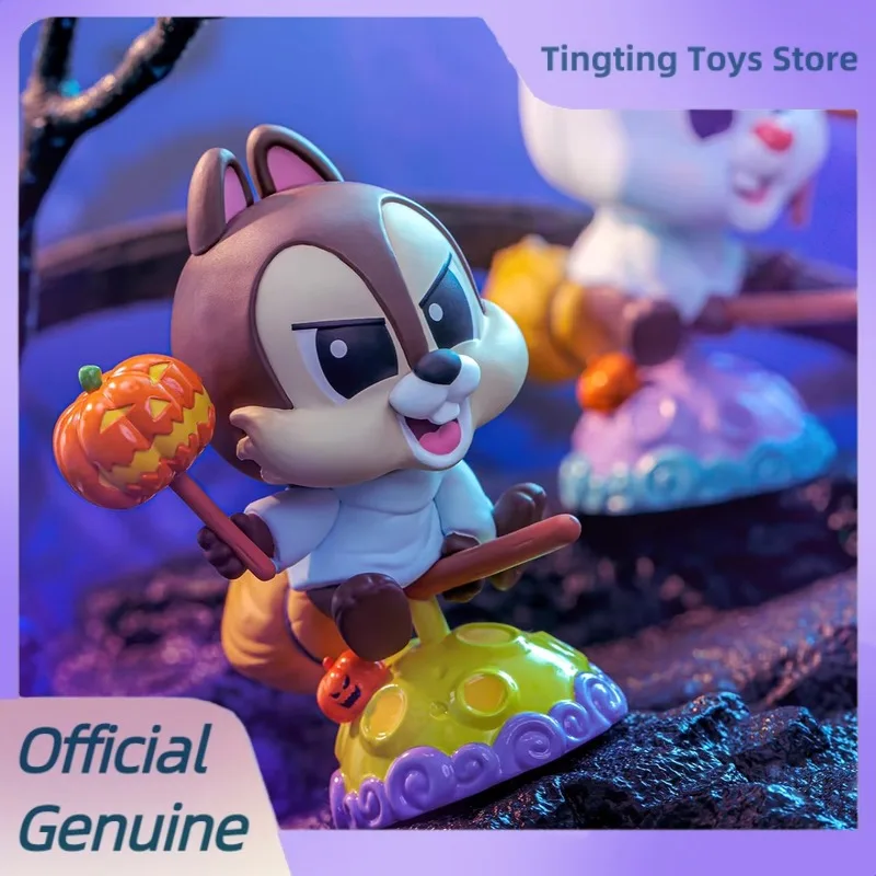 ของแท้ใหม่ ดิสนีย์ ปัมพ์กินปาร์ตี้ ซีรีส์ คอสบี บลายด์บ็อกซ์ สติทช์ โดนัลด์ดั๊ก โมเดลฟิกเกอร์จิ๋ว ของเล่น กล่องสุ่ม ของขวัญฮาโลวีน